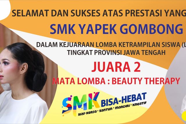 Juara 2 LKS Prov Jawa Tengah Lomba Beauty Theraphy